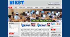 Desktop Screenshot of niest.in